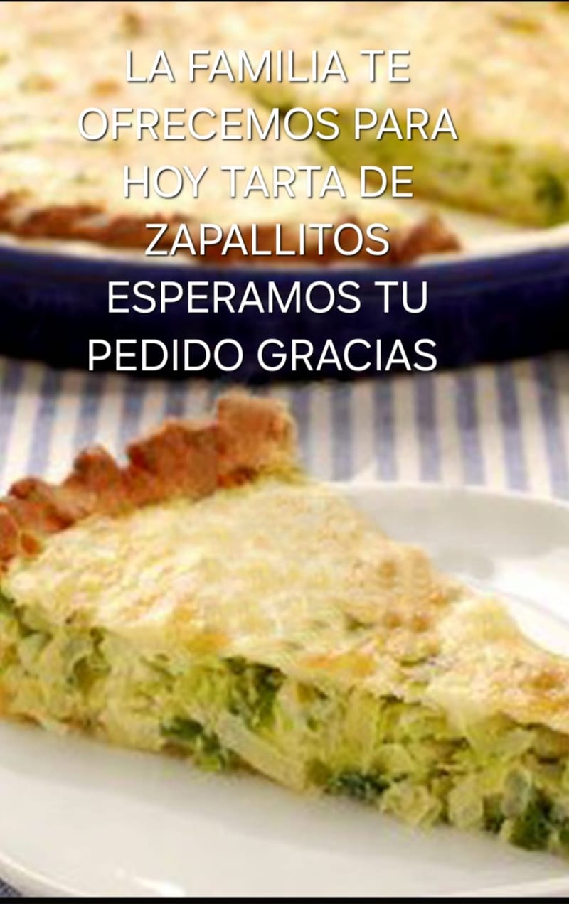 Rotisería La Familia — Tarta de zapallitos